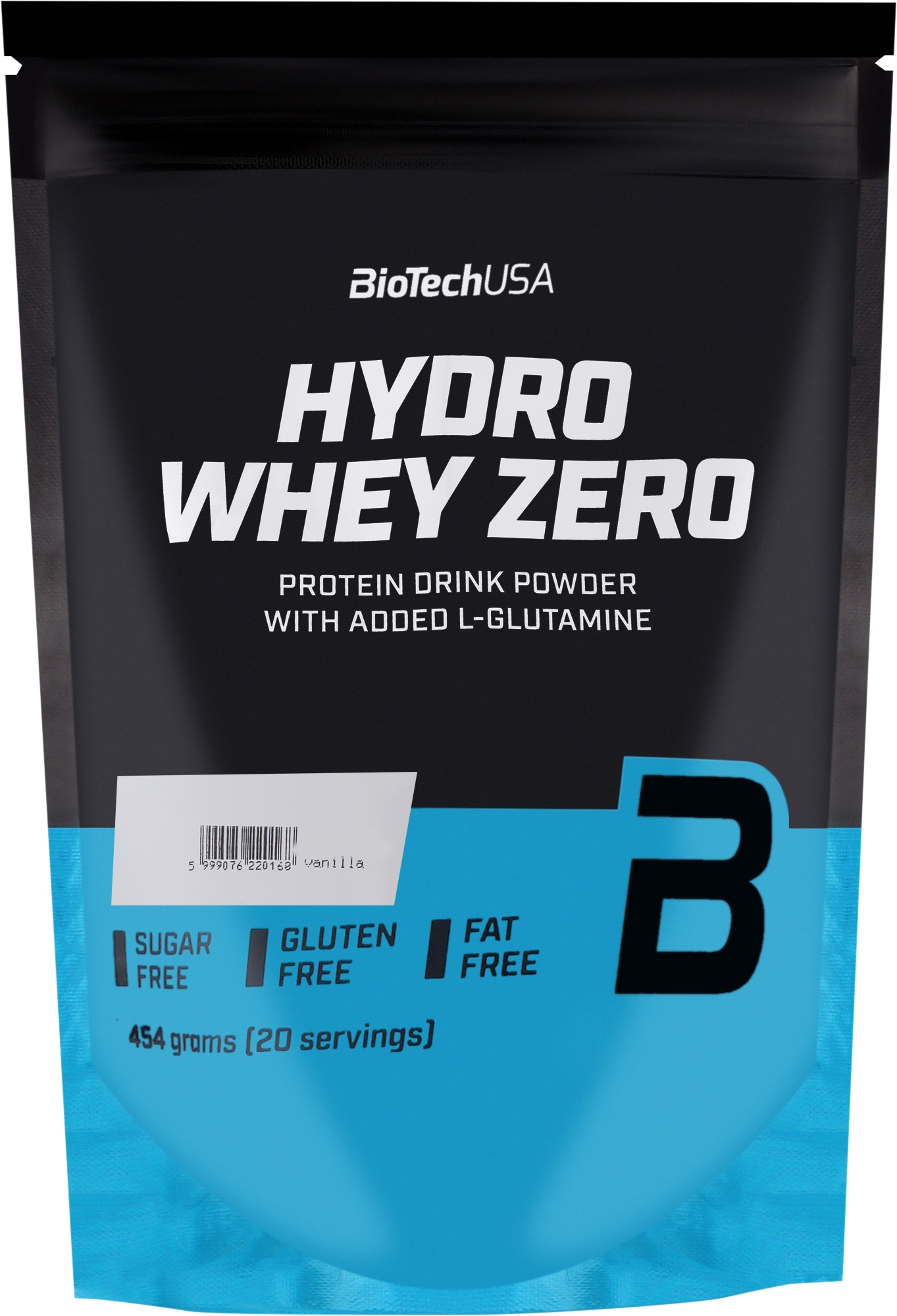 Протеїн "Ваніль" - BiotechUSA ISO Whey Zero Lactose Free Vanilla Protein — фото 454g