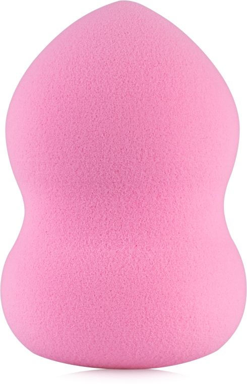 Спонж бьюти-блендер грушевидной формы, розовый - Omkara — фото N1