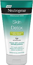 Парфумерія, косметика Маска для обличчя - Neutrogena Skin Detox Clarifying Clay Wash Mask