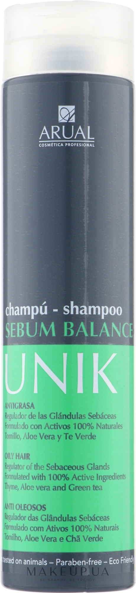 Шампунь для жирного волосся - Arual Unik Sebum Balance Shampoo — фото 250ml