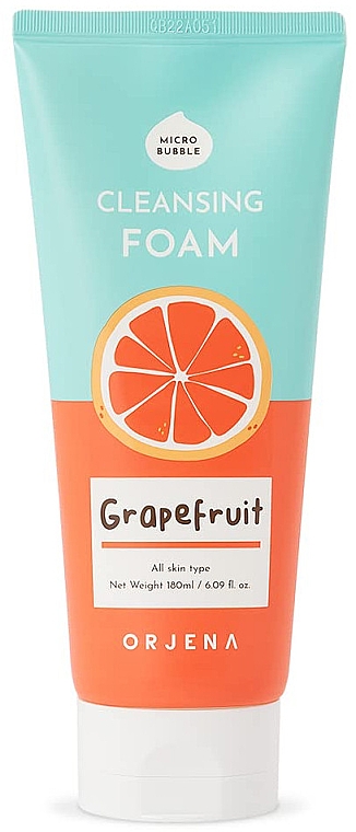 Очищувальна пінка для обличчя з грейпфрутом - Orjena Cleansing Foam Grapefruit — фото N1