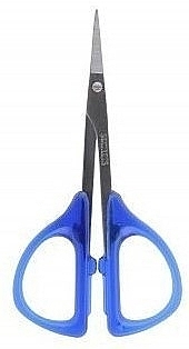 Ножницы для ногтей изогнутые, синие - Inter-Vion — фото N1