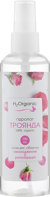 Тоник-гидролат "Роза" - H2Organic