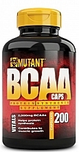 Парфумерія, косметика Комплекс амінокислот BCAA, капсули - Mutant BCAA Caps