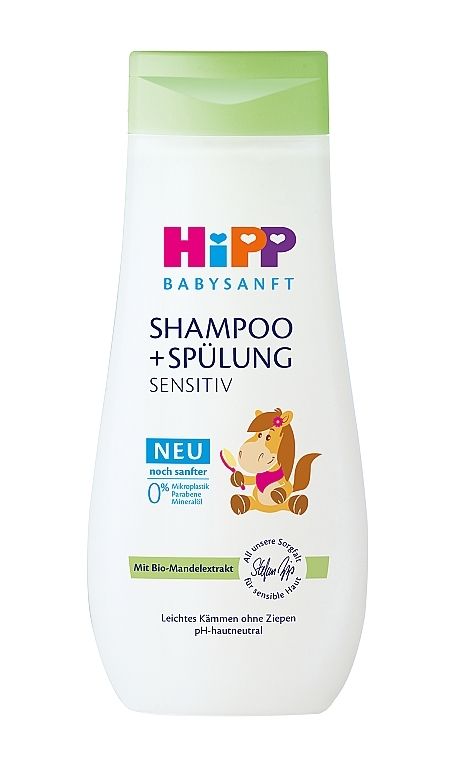 УЦІНКА Дитячий шампунь "Легке розчісування" - HiPP BabySanft Shampoo * — фото N2