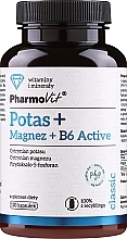 Дієтична добавка "Калій + Магній + B6" - Pharmovit Potassium + Magnesium + B6 Active — фото N1