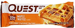 Парфумерія, косметика Протеїновий батончик "Вафлі з кленовим сиропом" - Quest Nutrition Protein Bar Maple Waffle