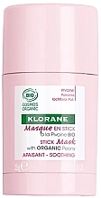 Парфумерія, косметика Маска-стік для обличчя - Klorane Stick Mask with Organic Peony