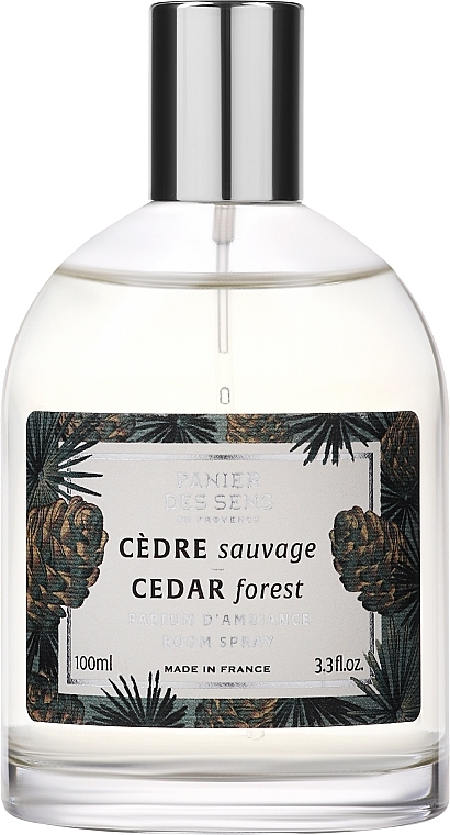 Спрей для дому "Кедровий ліс" - Panier Des Sens Cedar Forest Room Spray — фото N1