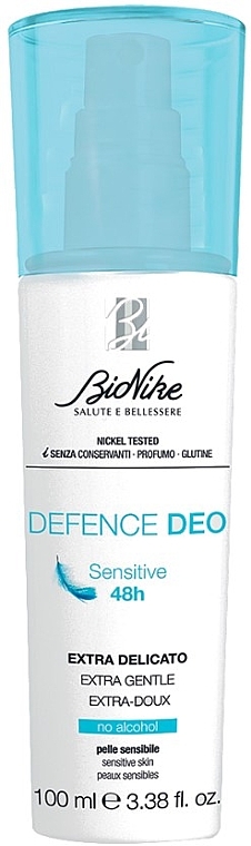 Дезодорант-спрей "Sensitive 48H" - BioNike Defence Deo Sensitive — фото N1