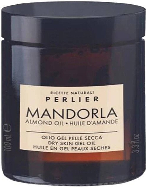 Гель-масло для сухих участков кожи тела - Perlier Mandorla Almond Oil Body Gel — фото N2