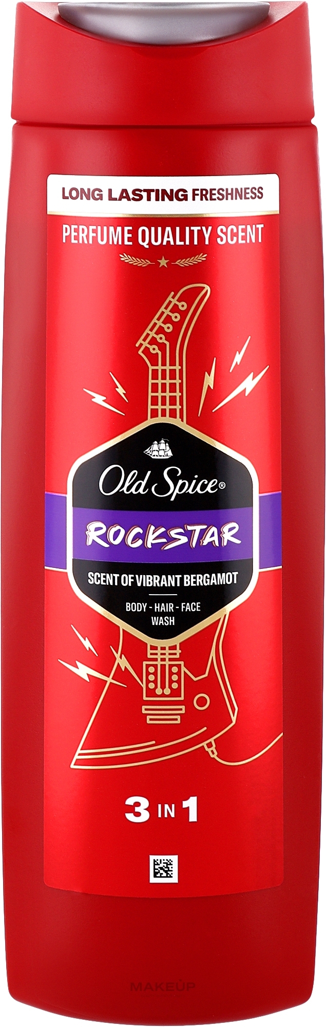 Шампунь-гель для душа 3 в 1 - Old Spice Rockstar — фото 400ml