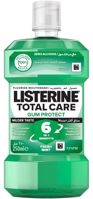 Ополаскиватель для полости рта "Защита десен" - Listerine Total Care — фото 250ml