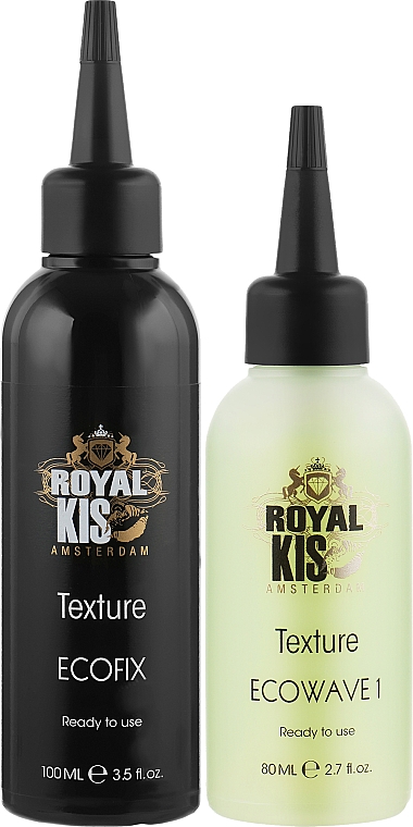 Набор для завивки волос - Kis Royal EcoWave 1 (hair/lot90ml + hair/lot90ml) — фото N2