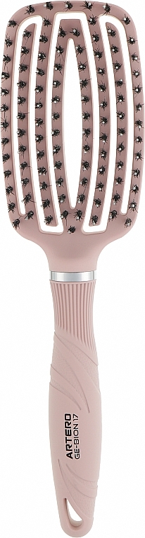 Расческа для волос - Artero Ge-Bion17 Flexible Brush Pink — фото N1