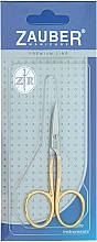 Парфумерія, косметика Ножиці для нігтів, золоті, 01-118 - Zauber Premium