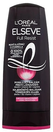 Бальзам для ослабленных волос - L'Oreal Paris Elseve Full Resist Strengthening Hair Balm — фото N1