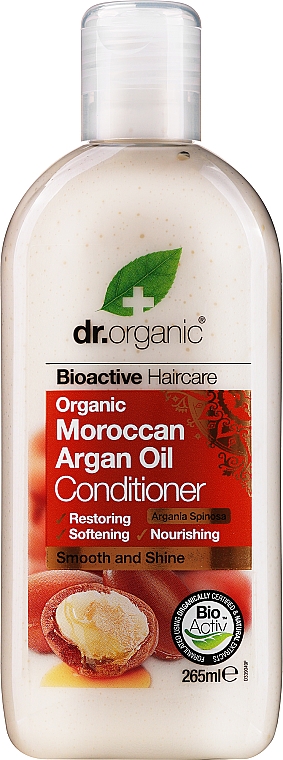 Кондиционер "Аргановое масло" - Dr. Organic Bioactive Haircare Moroccan Argan Oil Conditioner — фото N1