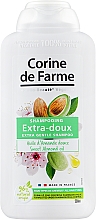 Шампунь з олією солодкого мигдалю - Corine De Farme Shampoo — фото N1