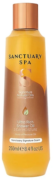 Питательный гель для душа - Sanctuary Spa Signature Natural Oils Ultra Rich Shower Oil — фото N1