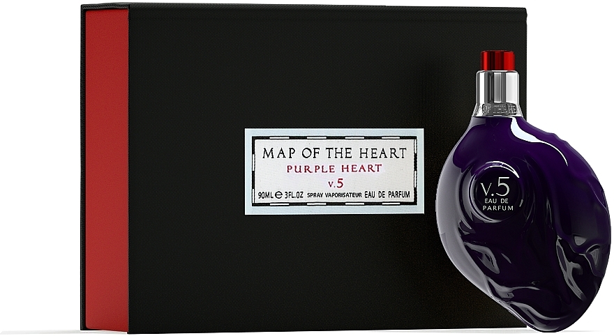 Map Of The Heart Purple Heart - Парфюмированная вода — фото N3