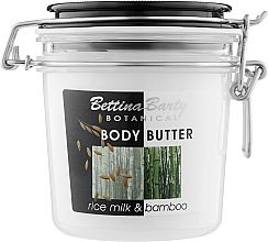 Духи, Парфюмерия, косметика Масло для тела "Рисовое молоко и бамбук" - Bettina Barty Body Butter Rice Milk & Bamboo