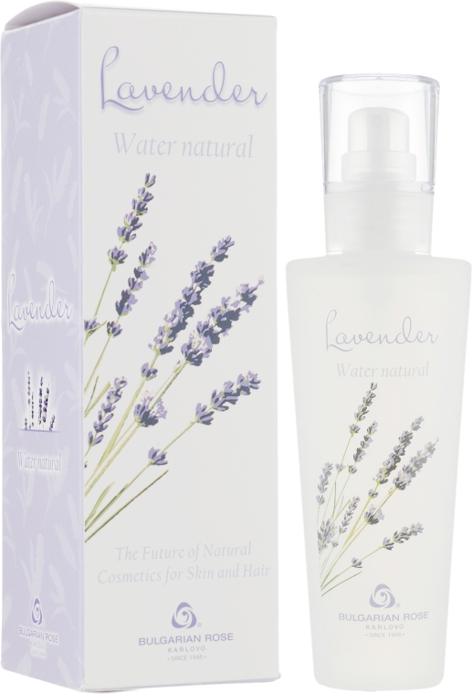 Гідролат лаванди, спрей для обличчя - Bulgarian Rose Aromatherapy Hydrolate Lavender Spray — фото N1