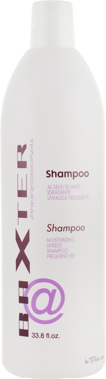 Шампунь на основе семени льна - Punti di Vista Baxter Professional Shampoo — фото N3