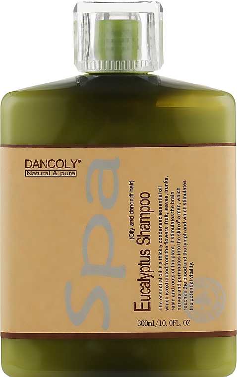 Арома-шампунь c экстрактом эвкалипта для жирных и склонных к перхоти волос - Dancoly Eycalyptus Shampoo Oily And Dandruff Hair