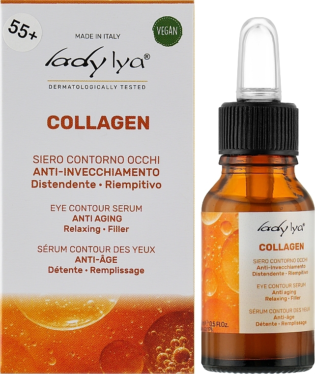 Сироватка для повік з колагеном - Lady Lya Collagen Serum — фото N2