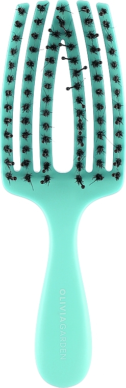 Щетка для волос - Olivia Garden Finger Brush Care Mini Kids Mint — фото N2
