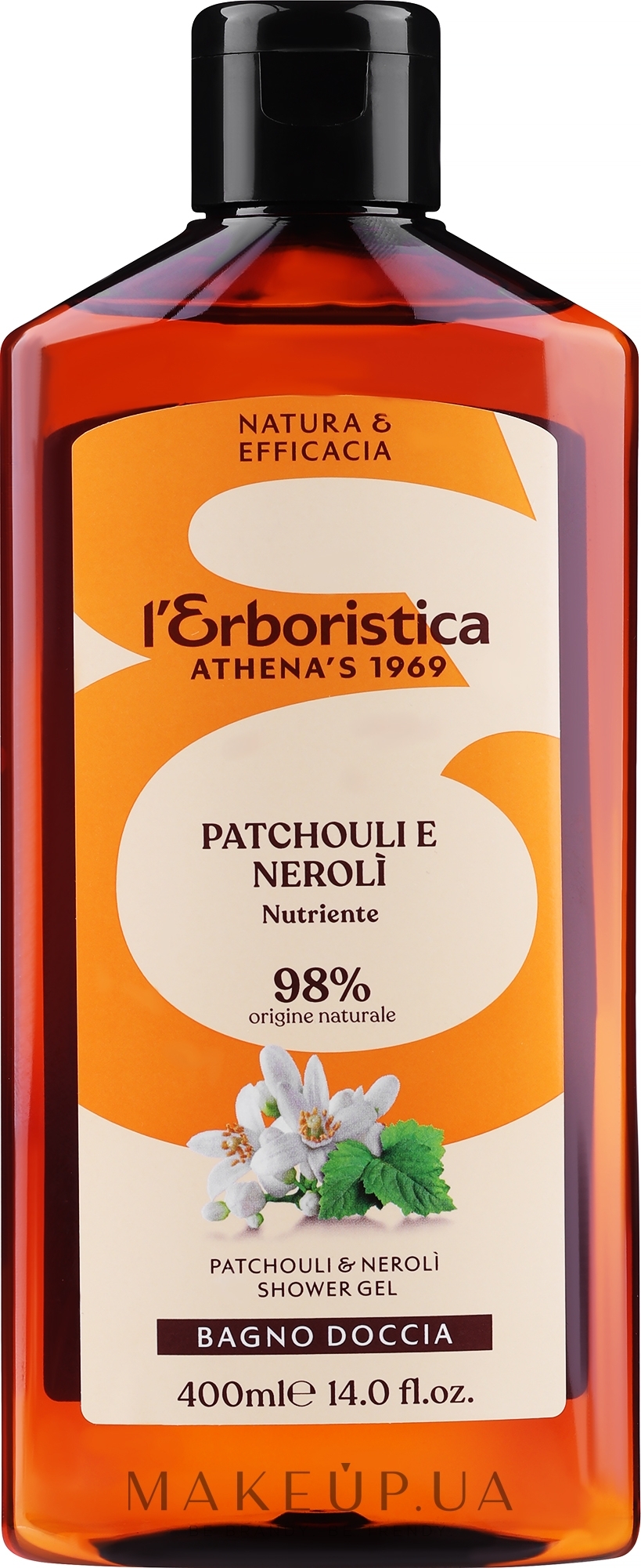 Гель для душа "Пачули и Нероли" - Athena's Erboristica Shower Gel With Patchouli & Neroli — фото 400ml