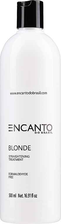 Средство для выпрямления светлых волос - Encanto Do Brasil Blonde Straightening Treatment — фото N3