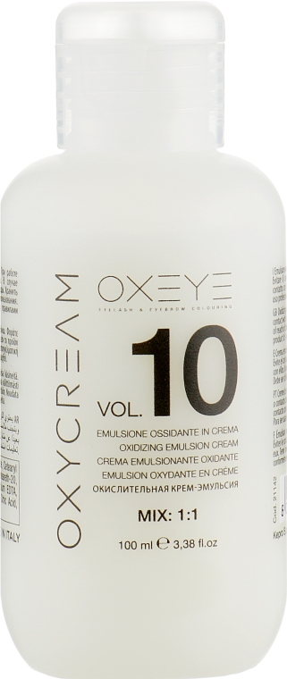 Окислювач до фарби для брів і вій VOL 10 - KayPro Oxeye Oxycream — фото N1