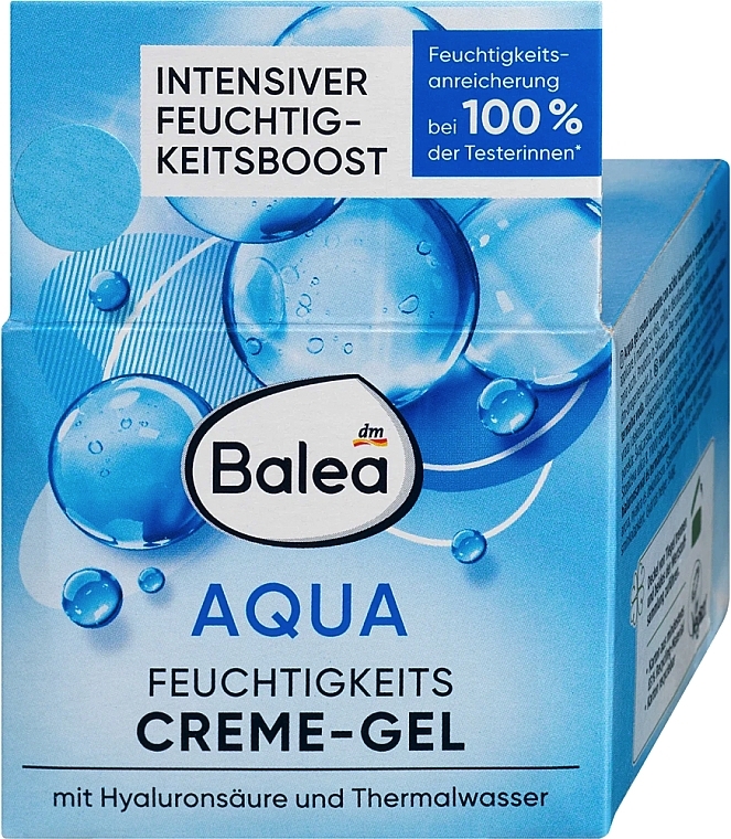 Крем-гель денний інтенсивно зволожуючий - Balea Aqua Moisture Cream Gel
