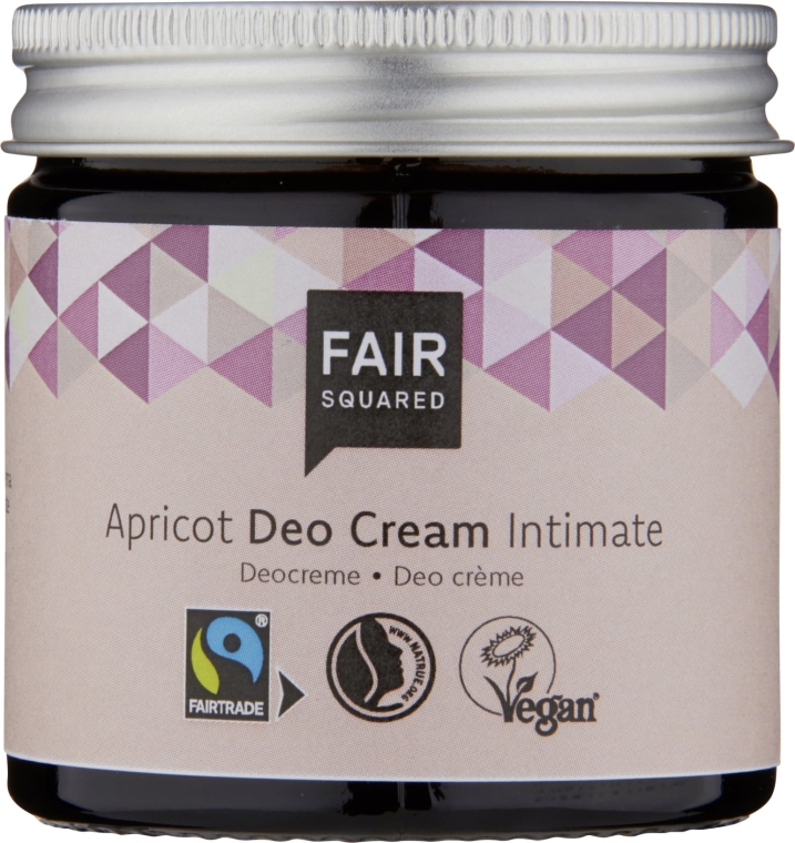 Дезодорувальний інтимний крем - Fair Squared Apricot Deo Cream Intimate — фото N1