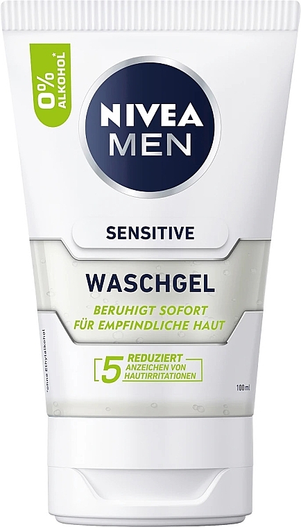 Очищающий гель для чувствительной кожи - NIVEA MEN Sensitive — фото N1