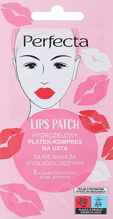 Гидрогелевый патч-компресс для губ - Perfecta Lips Patch — фото N1