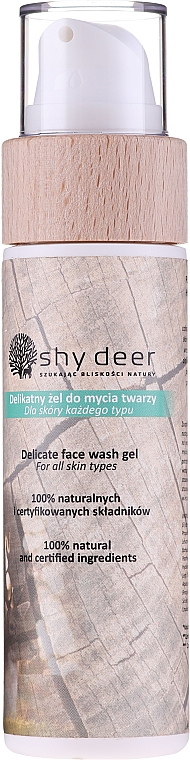 Ніжний очищувальний гель для вмивання - Shy Deer Delicate Face Gel — фото N1