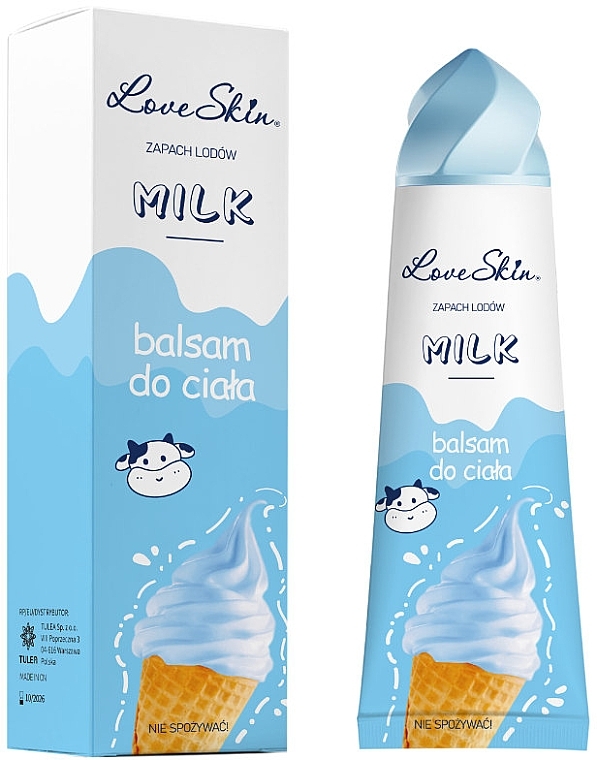 Бальзам для тіла з ароматом морозива - Love Skin Milk Body Balm — фото N2