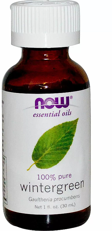 Эфирное масло грушанки - Now Foods Essential Oils 100% Pure Wintergreen — фото N1
