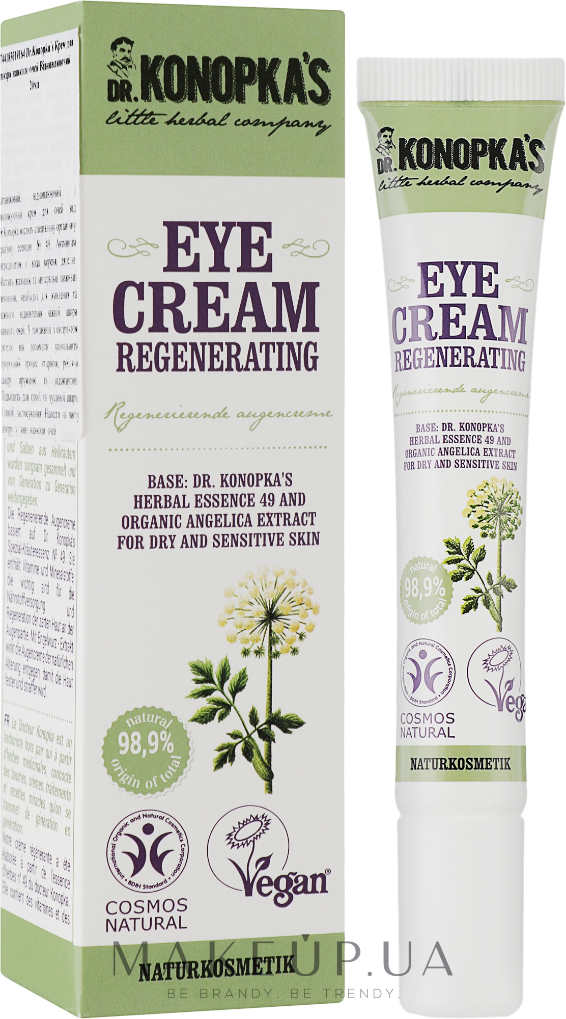 Крем для глаз восстанавливающий - Dr. Konopka's Eye Regenerating Cream — фото 20ml