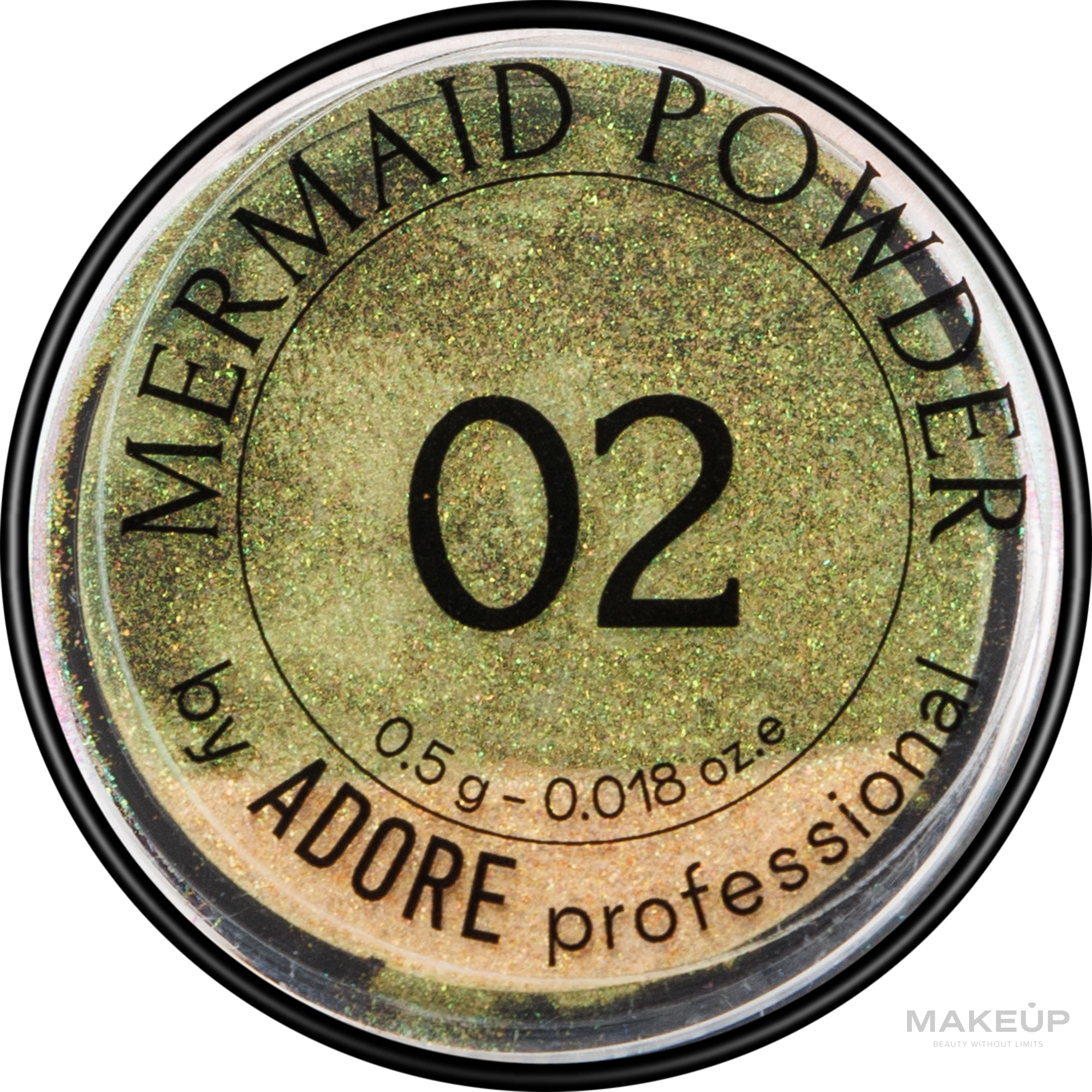 Пудра-хамелеон для ногтей - Adore Professional Mermaid Powder — фото 02