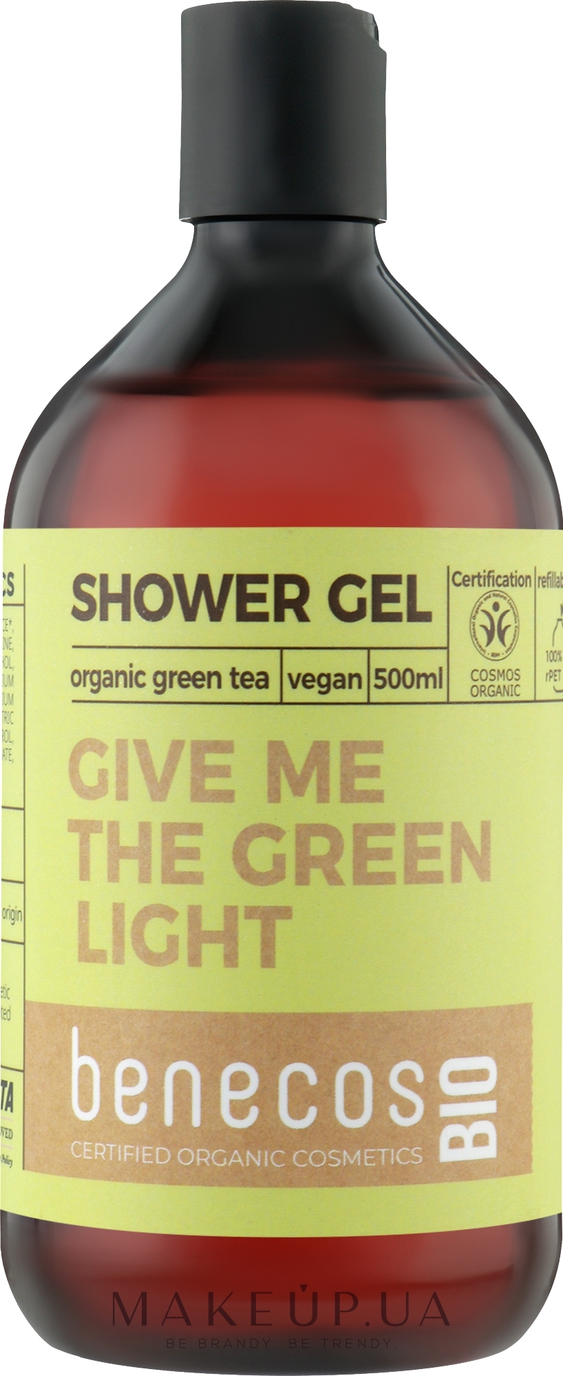 Гель для душа - Benecos Shower Gel Organic Green Tea — фото 500ml