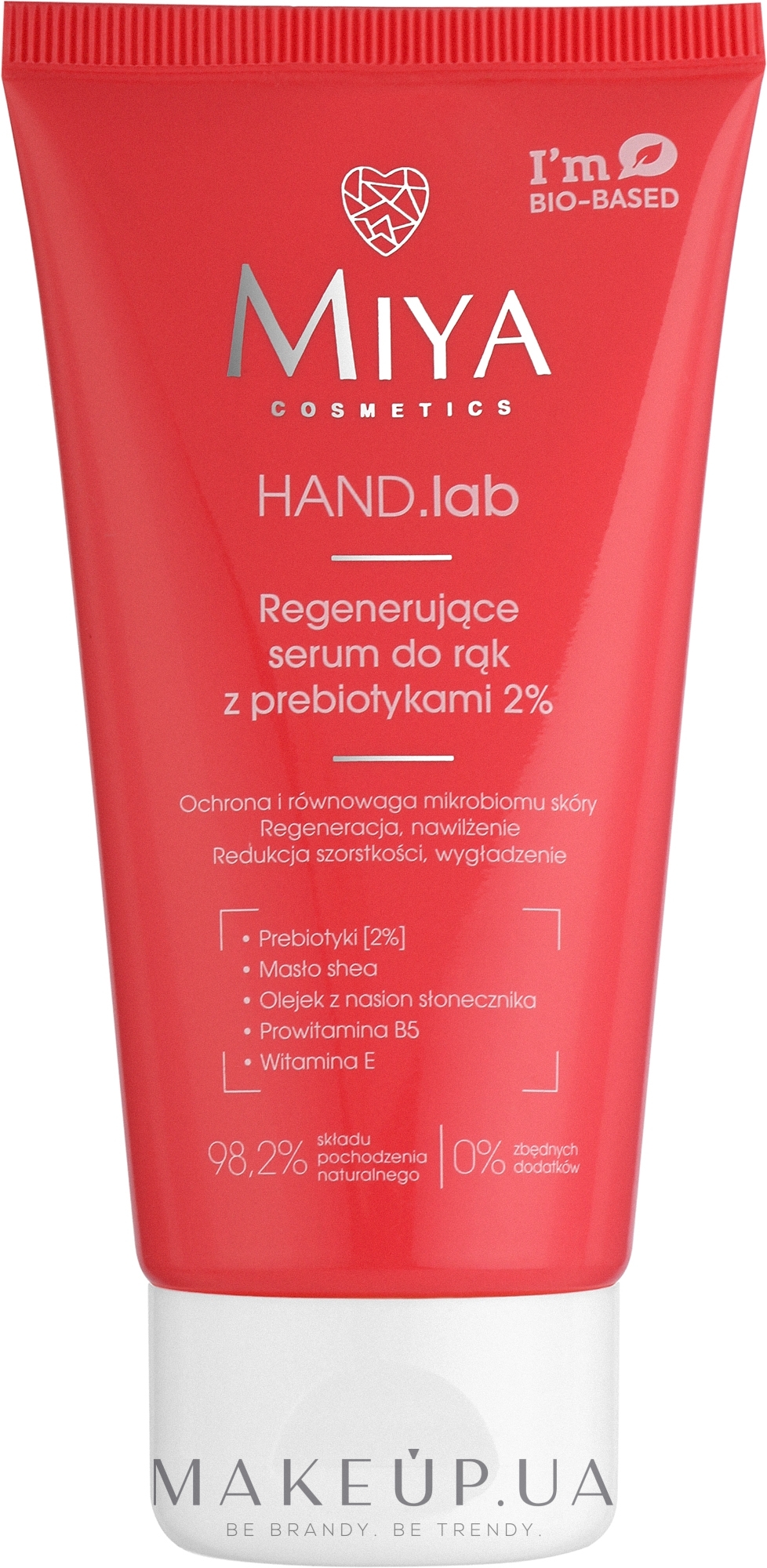 Miya Cosmetics Hand Lab Regenerating Hand Serum With Prebiotics 2% - Miya Cosmetics Hand Lab Regenerating Hand Serum With Prebiotics 2% — фото 75ml