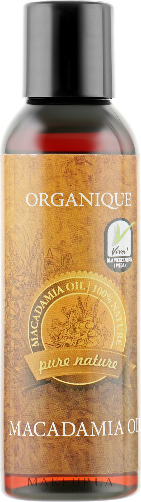 Масло для тела макадамии - Organique Pure Nature — фото 125ml
