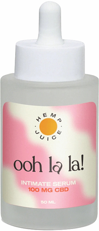 Сыворотка для интимной зоны - Hemp Juice Ooh La La! 100 Mg CBD — фото N1