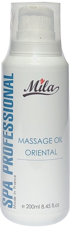 Восточное массажное масло для тела - Mila Massage Oil Oriental — фото N1