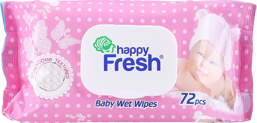 Детские влажные салфетки - Ultra Compact Happy Fresh Wet Wipes — фото N1