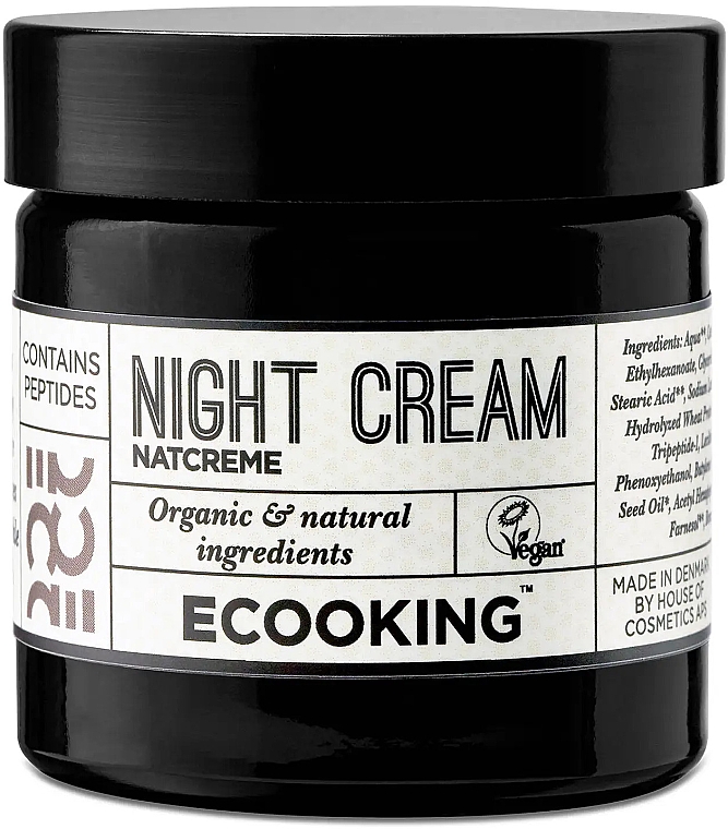 Ночной крем для лица - Ecooking Night Cream — фото N1
